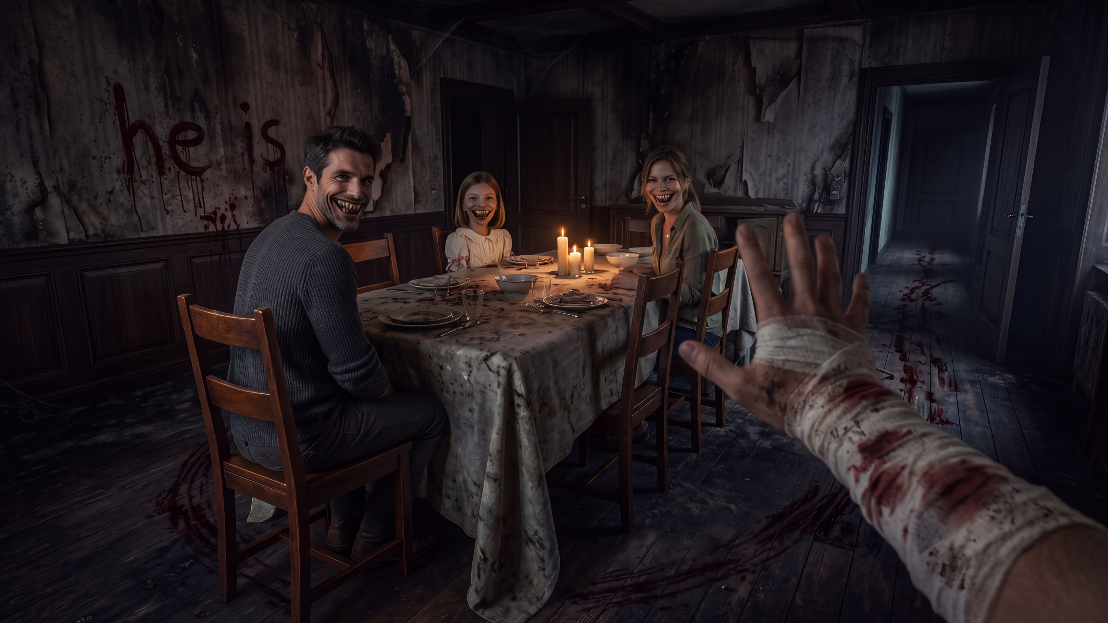 A disturbing family dinner