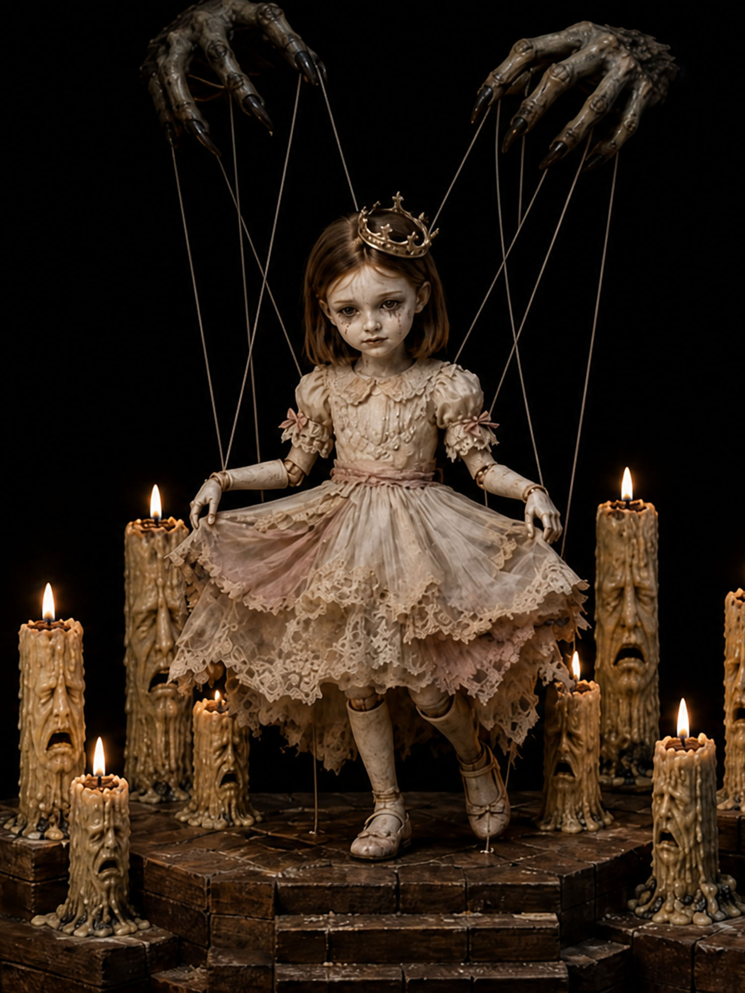 Lily in her haunted doll form